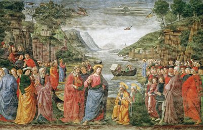 The Calling of SS. Peter and Andrew by Domenico Ghirlandaio